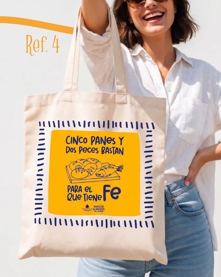 Tote bag Moda que Transforma - Banco de Alimentos de Valledupar